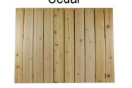 4" x 10' Gangplank - Cedar