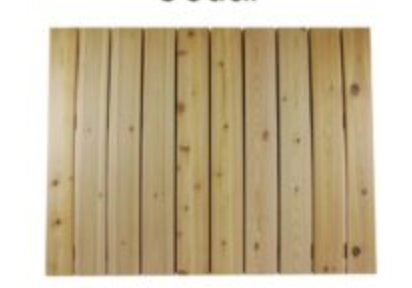 6' x 10' Granplank - Cedar